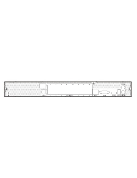 Comprar TVT TVT-305 Grabador NVR IP 16CH 8MP 16PoE 2HDD VCA Facial Matrículas Perímetro TD-3116H2-16P-B2-B