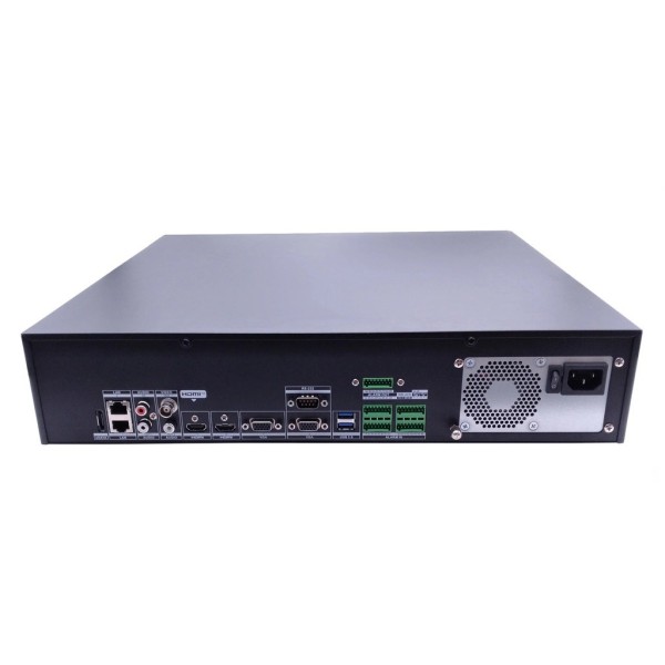 Soluções Hikvision Hik-Sol-353 DS-9632Ni-M8 NVR 32CH 8K 2W 8xHDD Gravador 320 / 400Mbps Alarme 16/9 Áudio Hikvision