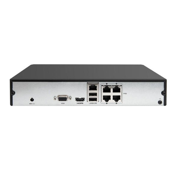 Kaufen HIKVISION VALUE HIK-VALUE-122 Rekorder NVR IP 4CH 4POE 4MP 40/60Mbps Mini 1U HDMI/VGA simultan 1HDD Hikvision
