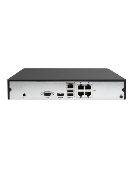 Acheter HIKVISION VALUE HIK-VALUE-122 Enregistreur NVR IP 4CH 4POE 4MP 40/60Mbps mini 1U HDMI/VGA simultanée 1HDD Hikvision