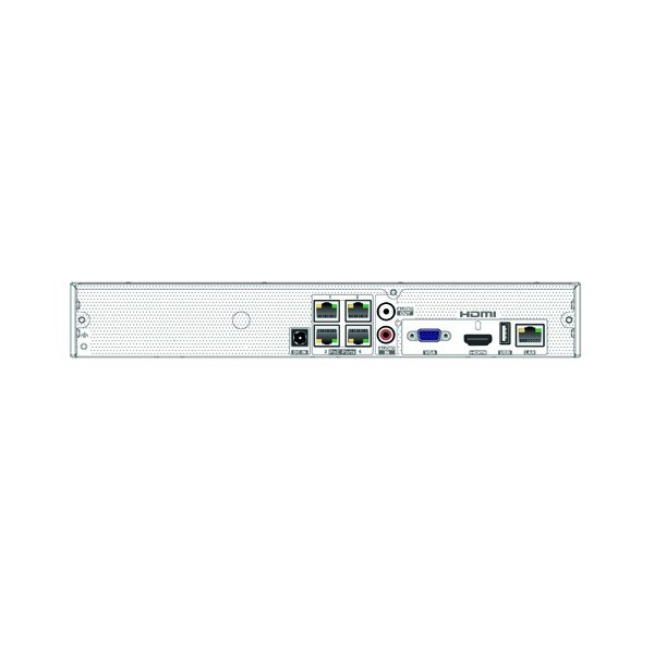 Acheter TVT TVT-269 Enregistreur NVR IP 4CH 8MP 4CH PoE 1HDD VCA Visage Plaques d’immatriculation Périmètre