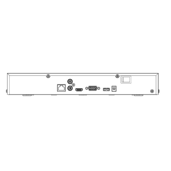 Acheter HIKVISION VALUE HIK-VALUE-541 Enregistreur NVR IP 8CH 8MP 80 Mbps 1HDD E/S Audio Hikvision