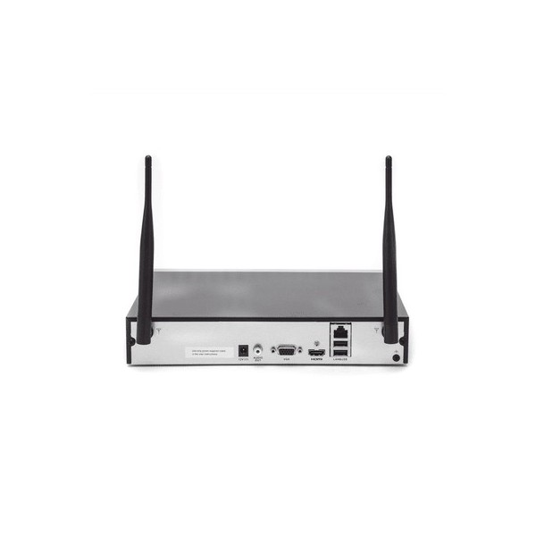 Hikvision Valor Hik-Value-127 DS-7104NI-K1 / W / m (c) Gravador IP NVR 4CH 4MP 1HDD HDMI / VGA Hikvision simultânea