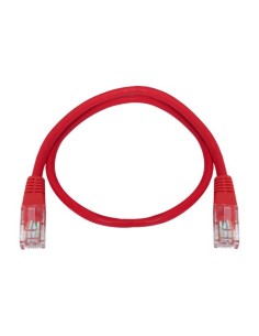 SAFIRE-UTP1-03R-Cable UTP Safire - Ethernet - Conectores RJ45 - Categoría 5E - 0.3 m - Color rojo