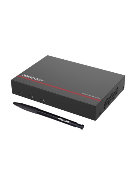 Comprar HIKVISION VALUE HIK-VALUE-346 Grabador NVR para cámaras IP 8CH 4MP 8CH PoE Disco sólido eSSD 1 TB incluido DS-E08NI-Q1/8