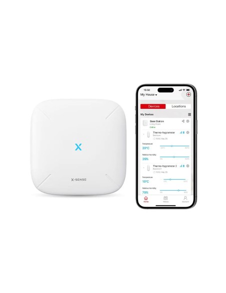 Comprar X-SENSE XSENSE-6 Hub compacto de comunicación con detectores y otros dispositivos SBS50