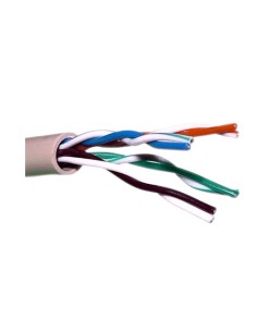 SAFIRE-UTP5E-300-Cable UTP Safire - Categoría 5E - Rollo de 305 metros | Diámetro 5 mm - Conductor CCA - Cubierta color gris - C