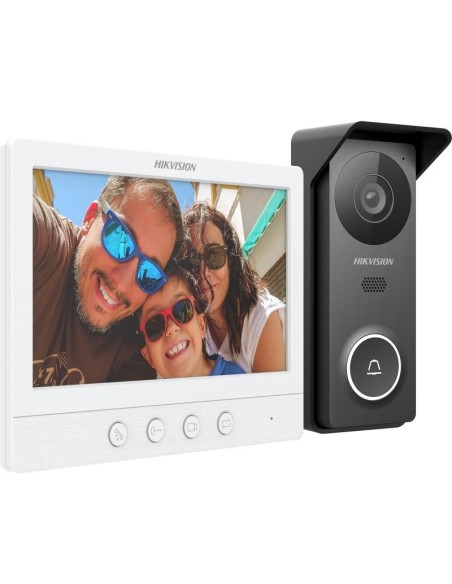 Comprar HIKVISION INTERCOM HIK-INTERCOM-271 Kit de videoportero Analógico HD 4 hilos DS-KIS213(B)
