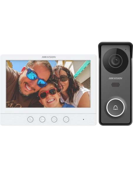 Comprar HIKVISION INTERCOM HIK-INTERCOM-271 Kit de videoportero Analógico HD 4 hilos DS-KIS213(B)