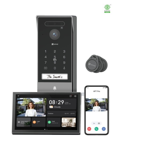 Kaufen EZVIZ EZVIZ-103 4K Smart-Video-Türsprechanlagen-Set für Zuhause