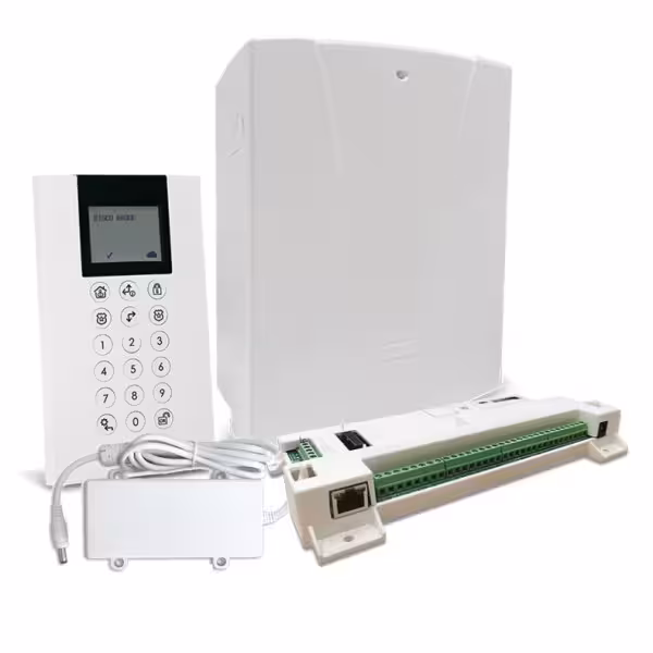 Acheter RISCO RISCO-90 Kit Grade 2 LightSys Plus Carte + Clavier Panda + Boîtier + Alimentation Risco