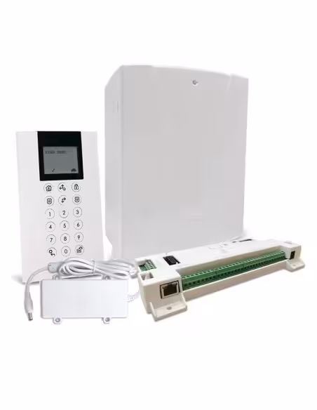 Acheter RISCO RISCO-90 Kit Grade 2 LightSys Plus Carte + Clavier Panda + Boîtier + Alimentation Risco