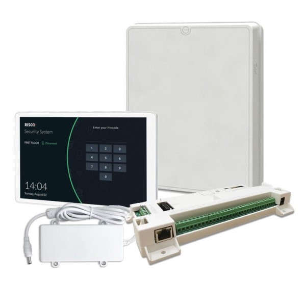 Risco Risco-92 KIT_G3_LIGHTSYS + RISControl Kit Grau 3 Lightsys PLUS Plate + Teclado Riscontrol + Box + Risco Fountain