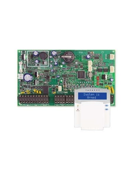 Paradoxo Paradox-45 Kitevo + K641 + Kit Paradox Evo Digiplex de 8 192 zonas. Teclado Central Grade 3 EVO192 + K641