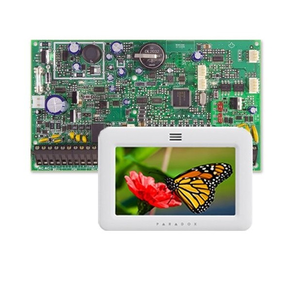 Comprar PARADOX PARADOX-46 Kit Paradox EVO Digiplex de 8  192 zonas. Central Grado 3 EVO192 + Teclado TM50 KITEVO+TM50