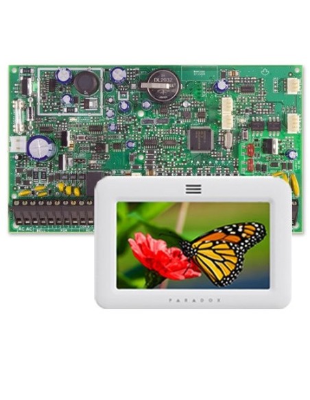 Comprar PARADOX PARADOX-46 Kit Paradox EVO Digiplex de 8  192 zonas. Central Grado 3 EVO192 + Teclado TM50 KITEVO+TM50