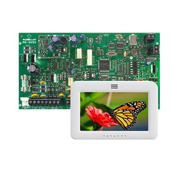 Comprar PARADOX PARADOX-51 Kit Paradox Magellan MG5050+ de 8 a 32 zonas+ Teclado TM50 KITMG5050+TM50