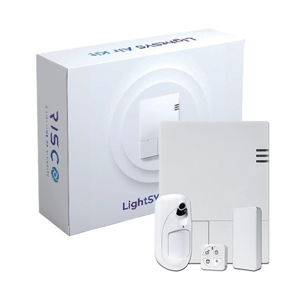 Comprar RISCO RISCO-241 Kit PROMO LightSYS Air de 128 zonas vía radio con Detector PIR con cámara eyeWAVE RW432P803EUA