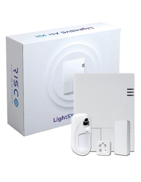 Comprar RISCO RISCO-241 Kit PROMO LightSYS Air de 128 zonas vía radio con Detector PIR con cámara eyeWAVE RW432P803EUA