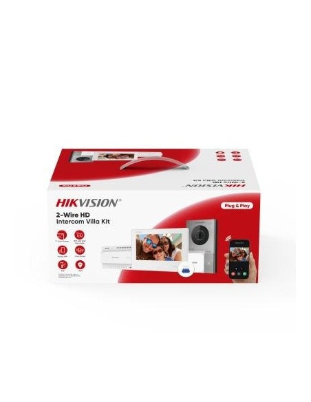 HikVision Intercom Hik-Intercom-Intercom-259 DS-Kis705ey Kit Video Pagamento Gestão de HD 2 fios