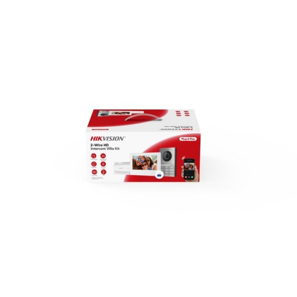 Comprar HIKVISION INTERCOM HIK-INTERCOM-260 Kit videoportero HD 2 hilos DS-KIS706EY