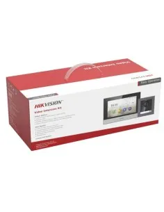 Comprar HIKVISION INTERCOM HIK-INTERCOM-26 Kit Videoportero IP Estación interior + Estación puerta + Switch + SD 16GB Hikvision 