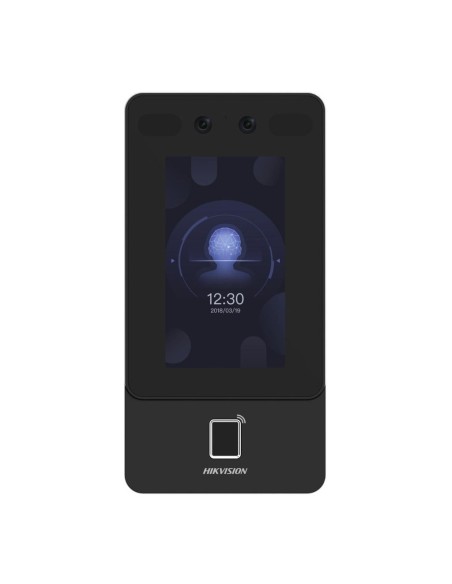 Controle de Acesso à Hikvision HIK-ACC-341 DS-K1T342MFWX-E1 Leitor de Controle de Acesso Biométrico Autônomo e POE de presença P