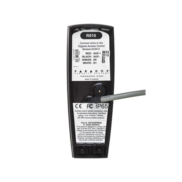 Paradoxo Paradox-70 R910 Leitor de Proximidade Interior / Exterior Paradox R910