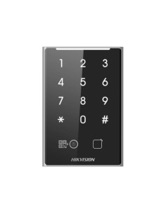 Comprar HIKVISION ACCESS CONTROL HIK-ACC-301 Lector de Tarjetas Proximidad EM - Códigos QR - Teclado Contraseña Comunicación RS4
