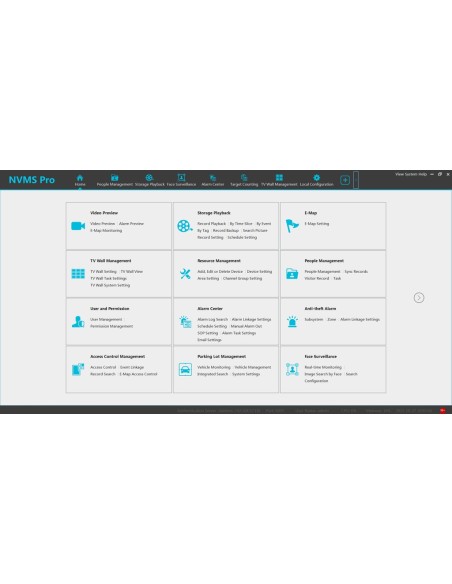 Comprar TVT TVT-128 Licencia Base 256CH software profesional NVMS 2.1.2 TVT NVMS Base 256ch professional