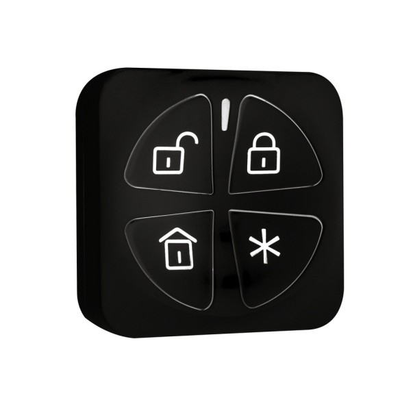 Comprar RISCO RISCO-262 Mando Panda vía radio bidireccional de 4 botones de Grado 2 Color Negro RWX332KF8BLB