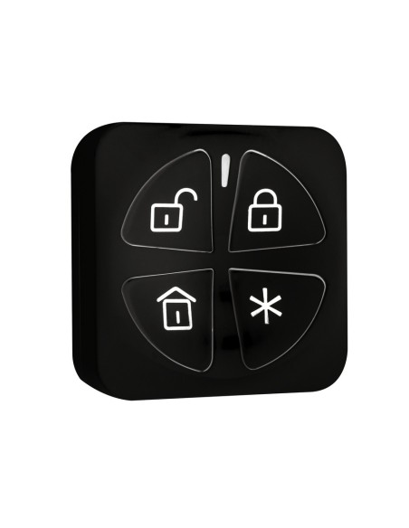 Comprar RISCO RISCO-262 Mando Panda vía radio bidireccional de 4 botones de Grado 2 Color Negro RWX332KF8BLB