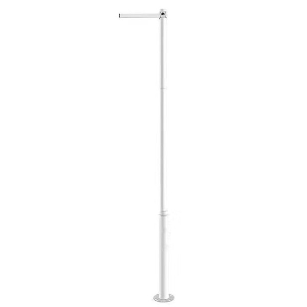 Acheter BYSECUR BYSECUR-302 Mât démontable pour CCTV de 4,5 mètres Couleur blanche