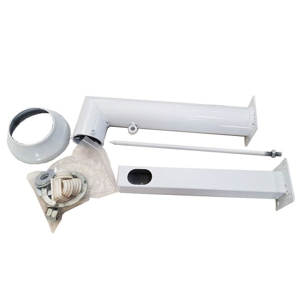 Bysecur Bysecur-302 BBScPole45w mastro destacável para CCTV 4,5 metros de branco