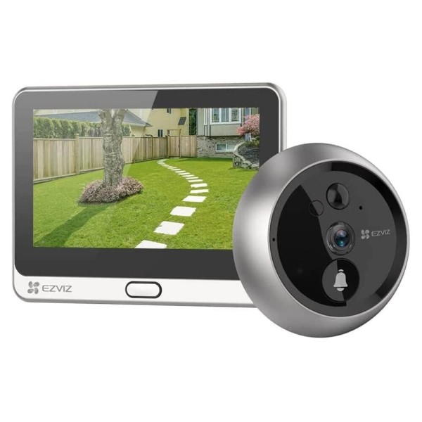 Kaufen EZVIZ EZVIZ-12 kabelloser intelligenter Türspion und Türklingel 3MP 2mm Weitwinkel PIR EZVIZ
