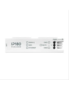 Paradox Paradox-170 IP180-IPW Internet comunicação módulo IP180 Ethernet Cabo RJ45 e WiFi Paradox 2