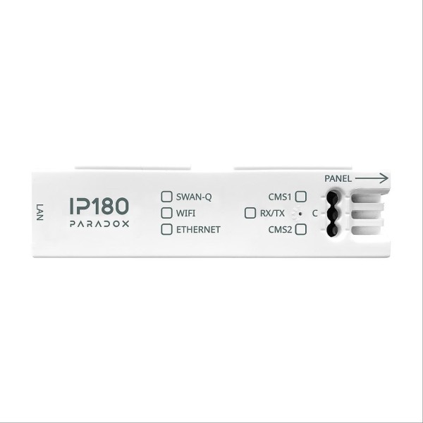 Paradox Paradox-170 IP180-IPW Internet comunicação módulo IP180 Ethernet Cabo RJ45 e WiFi Paradox