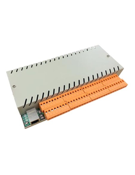 Videoológico VideoLoN-11 VLA-IO6-32R IP Relé Módulo VideoLologic 6 Entradas digitais + 32 Saídas de relé. Inclui alimentador 1