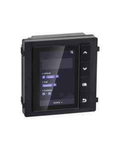 Comprar HIKVISION INTERCOM HIK-INTERCOM-39 Módulo display para videoporteros IP modulares Hikvision empotrado/superficie DS-KD-D 2