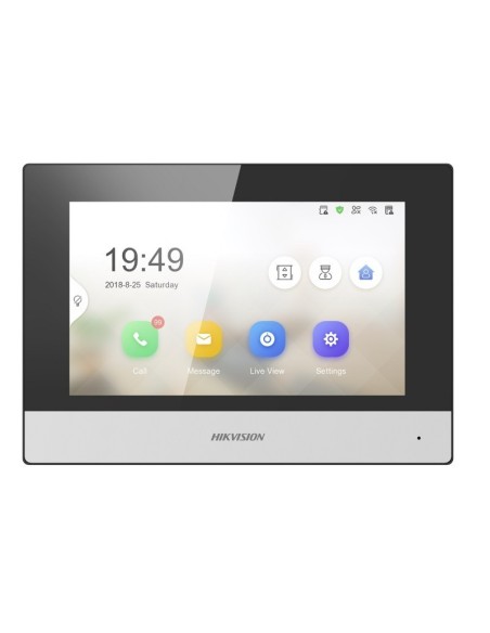 Comprar HIKVISION INTERCOM HIK-INTERCOM-48 Monitor 7" para videoportero WiFi Hikvision sistema IP DS-KH6320-WTE1/EU