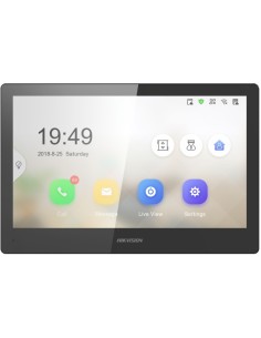 Comprar HIKVISION INTERCOM HIK-INTERCOM-49 Monitor interior 10" Ethernet + WIFI para videoportero IP Hikvision DS-KH8520-WTE1/EU 2