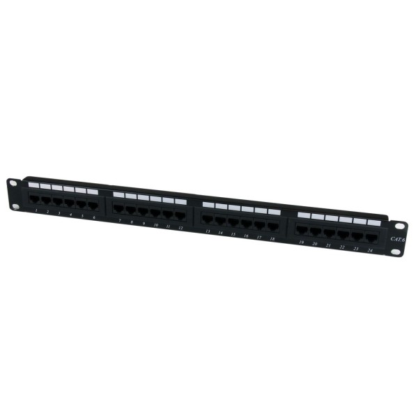 Comprar BYSECUR BYSECUR-288 Patch Panel UTP CAT6 24 puertos COM-PP