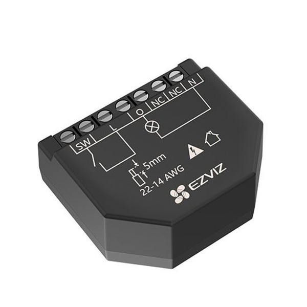 EZVIZ EZVIZ-50 CS-T35-R100-WM Inteligente Wi-Fi Black Color Controle Sem Fio De Controle de Iluminação Consumo Elétrico