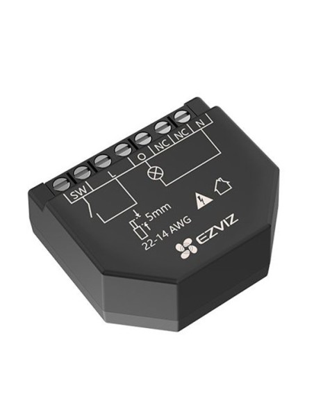 EZVIZ EZVIZ-50 CS-T35-R100-WM Inteligente Wi-Fi Black Color Controle Sem Fio De Controle de Iluminação Consumo Elétrico