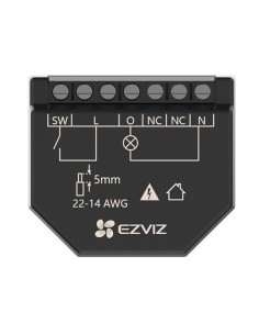 EZVIZ EZVIZ-50 CS-T35-R100-WM Inteligente Wi-Fi Black Color Controle Sem Fio De Controle de Iluminação Consumo Elétrico 2