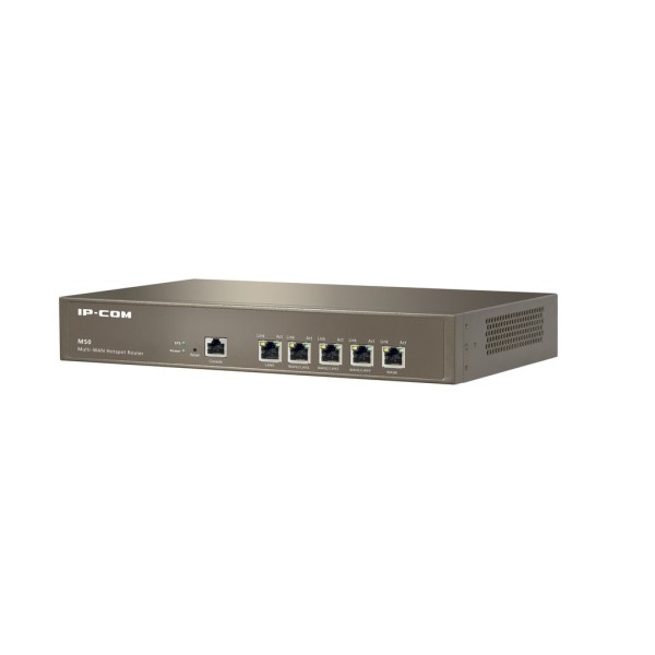 Kaufen Sie IPCOM IPCOM-7 professionellen Router mit 5 Gigabit-Ports, Multi-WAN, für KMU, VPN, Captive Portal