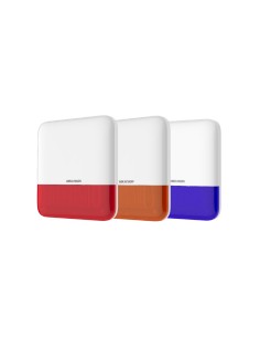 Comprar HIKVISION ALARMS HIK-ALARM-76 Sirena inalámbrica de exterior compatible 868 Mhz Hikvision AXPRO Indicador Azul DS-PS1-E- 2