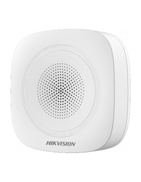 Comprar HIKVISION ALARMS HIK-ALARM-245 Sirena inalámbrica de interior compatible 868 Mhz Hikvision AXPRO Indicador Azul DS-PS1-I