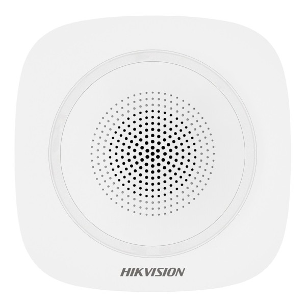 Comprar HIKVISION ALARMS HIK-ALARM-245 Sirena inalámbrica de interior compatible 868 Mhz Hikvision AXPRO Indicador Azul DS-PS1-I