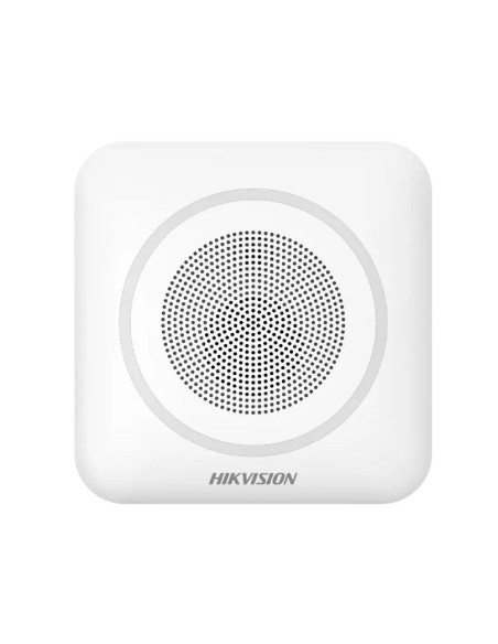 Kaufen HIKVISION ALARMS HIK-ALARM-105 Kabellose Innenraumsirene mit bidirektionalem Audio 868 MHz LED 110 dB Ton Lange Batteriel